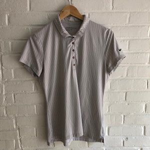 Nike Golf Dri-Fit Gray Polo Shirt Women's Medium